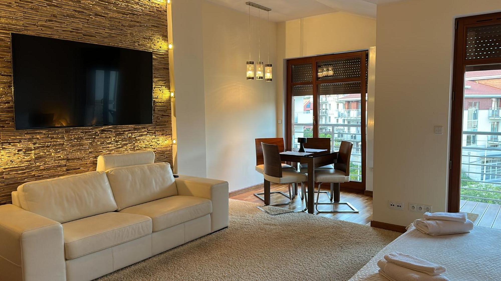 Neptun Park Apartament - 100 M Od Plazy Gdaňsk Exteriér fotografie